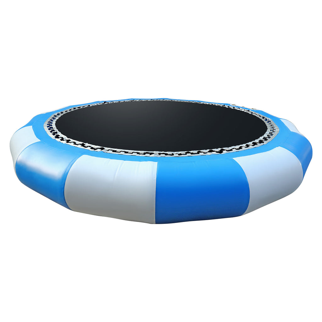Inflatable Water Trampoline, 5M Round Floating Bouncer B4875