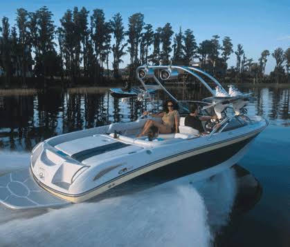 Hunter Green Semi Custom Boat Cover S8287