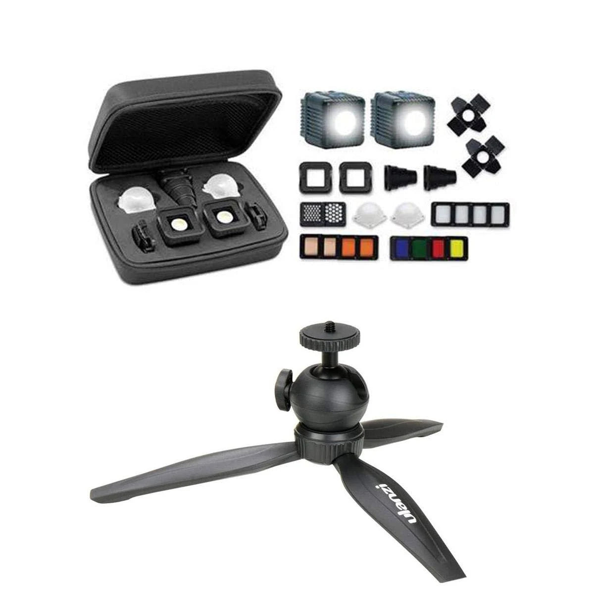 2x LED Light with Tripod K31430