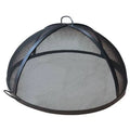 34x22 Welded Carbon Steel Dome Fire Pit Safety Screen H3875