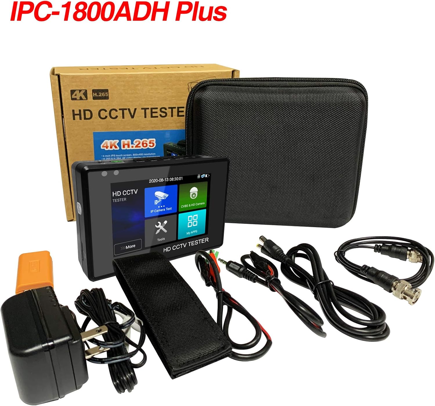 5 in 1 CCTV Camera Tester with 4-inch IPS Touch Screen Monitor V5388