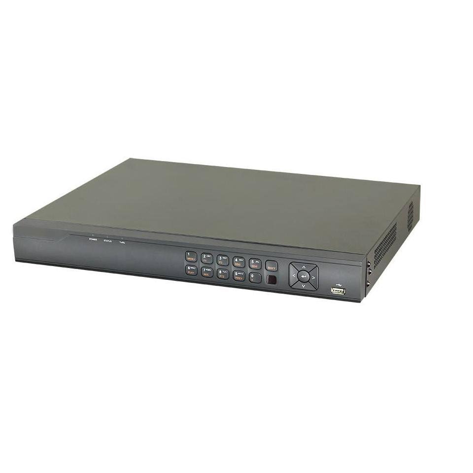 16CH HD-TVI DVR 5 in 1 H.265+ 5MP input 2-CH 6MP IP Cameras Input I700941