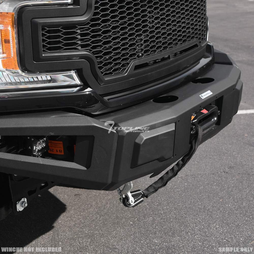 Black Steel Front Bumper T815266
