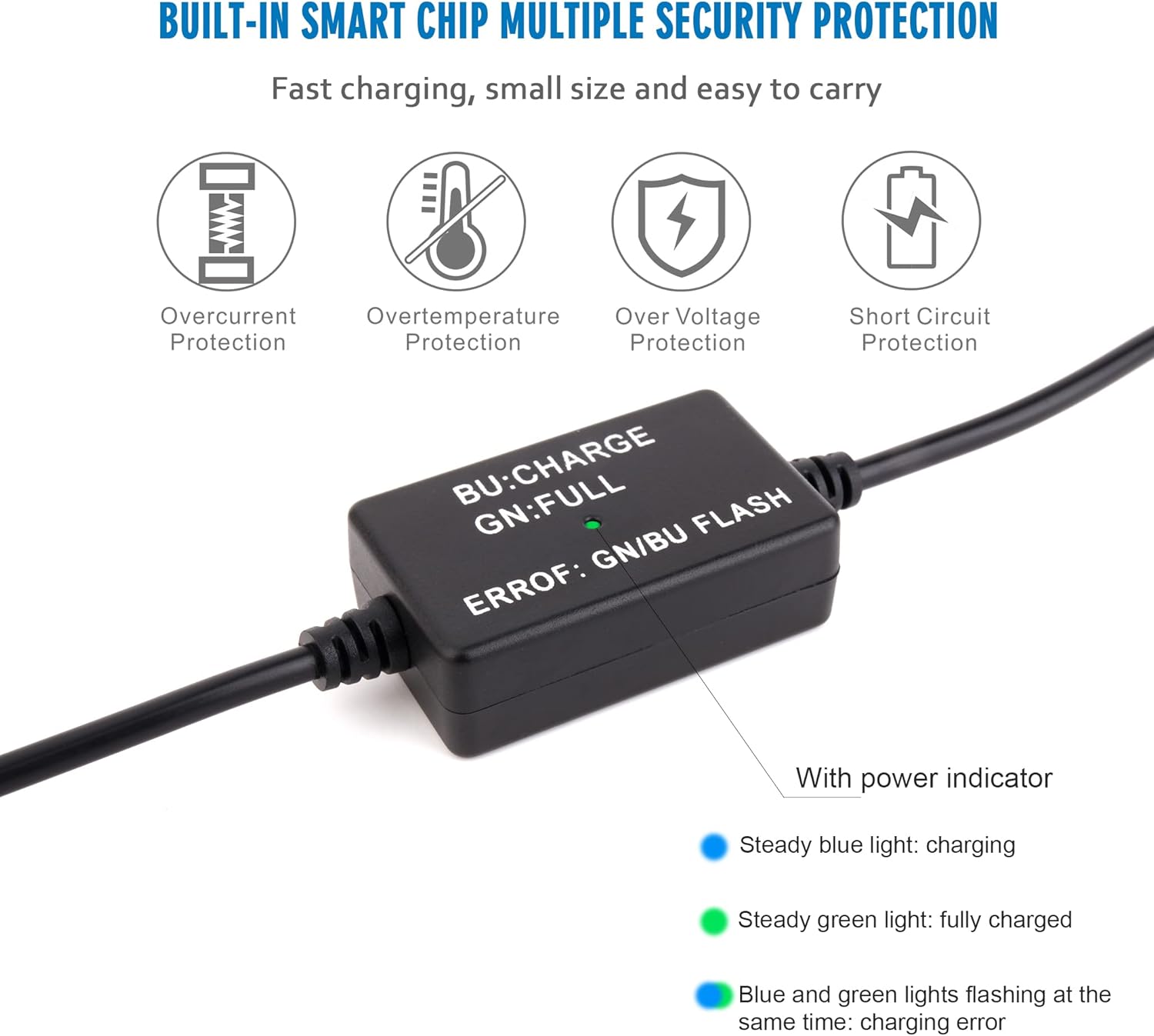 D-Tap Battery Quick Charge Power Adapter Kit, Pack of 2 F32177