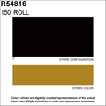 Gold Metallic Striping Tape, 2 in x 150 ft D30990