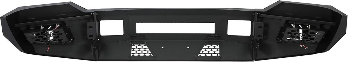 Steel Front Bumper 3 Piece with Cube Lights P491