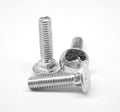 1/2x22-13 x 1 1/2x22 Coarse Thread Grade 5 Carriage Bolt Medium Carbon Steel Zinc Plated Pk 400 K15328