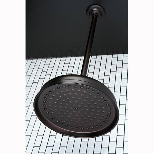 Satin Nickel 10x22 Shower Head with 17x22 Shower Arm T564661