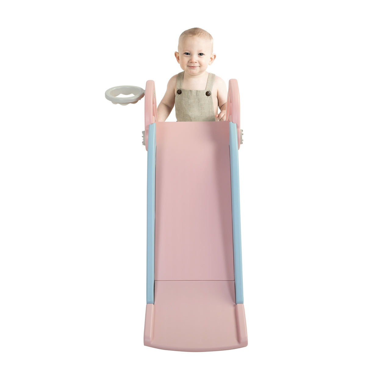 Toddler Slide with Basketball Hoop O317504