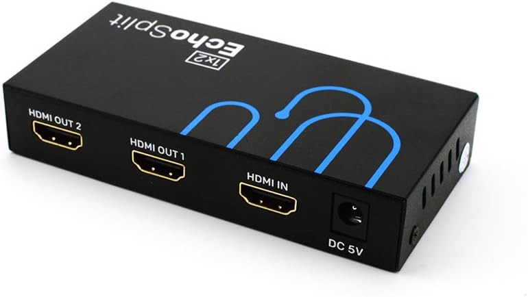 Echo Split 1x2 HDMI Splitter with Downscaling Pack of 2 D87163