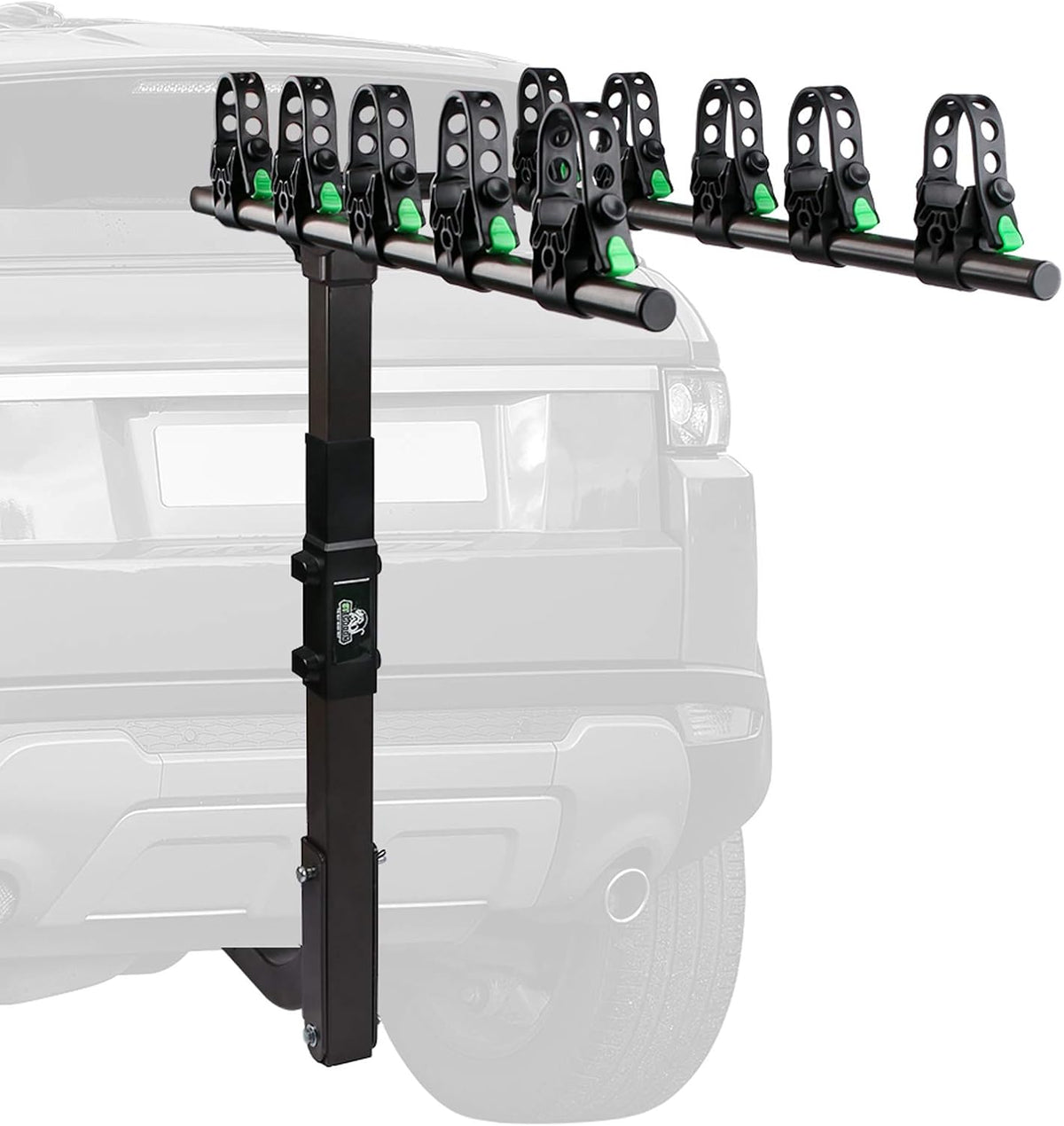 5 Bike Rack Hitch Mount Double Foldable Rack J97383