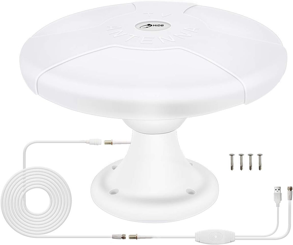 Amplified Digital HD TV Antenna with 16ft Coaxial Cable D306