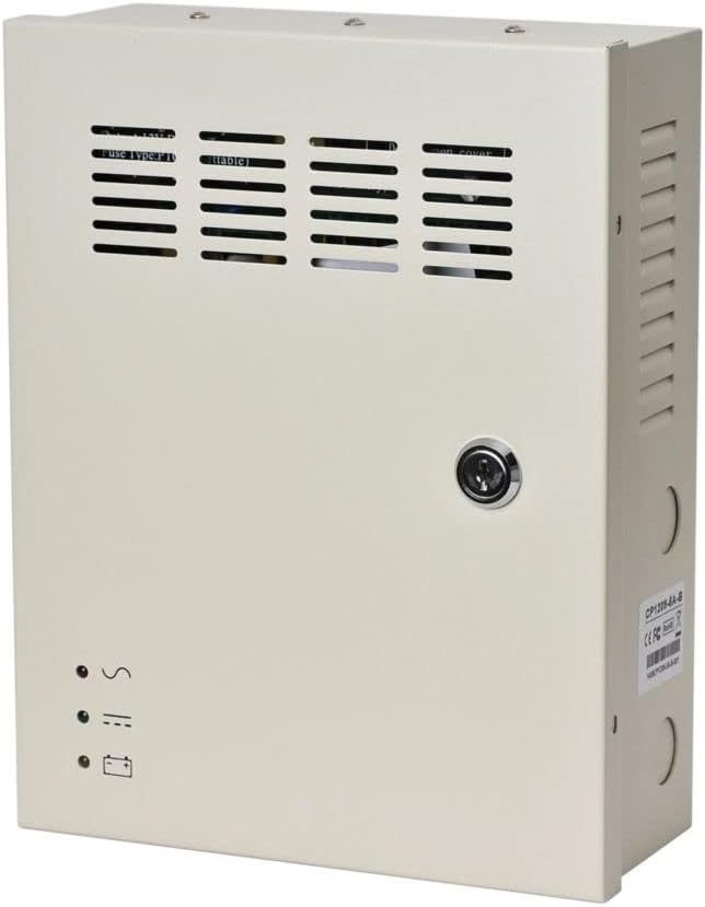 18 Channel 12V 10Amp DC Metal Boxed Cabinet Regulated UPS Power Supply Unit R610028