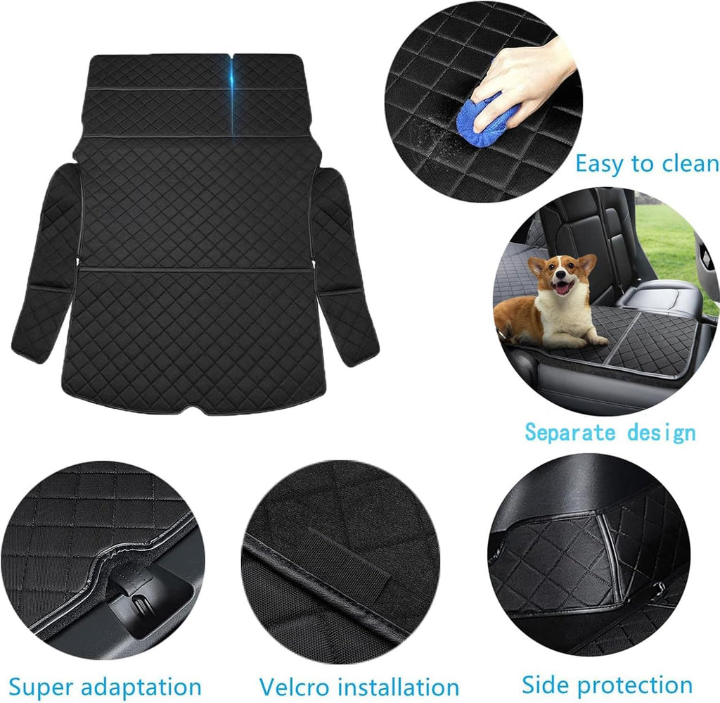 Black Waterproof Trunk Mat Cargo Liner for Tesla Model Y X6082