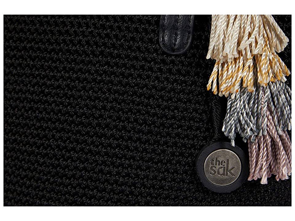 Black Crochet Shopper Bag C420384