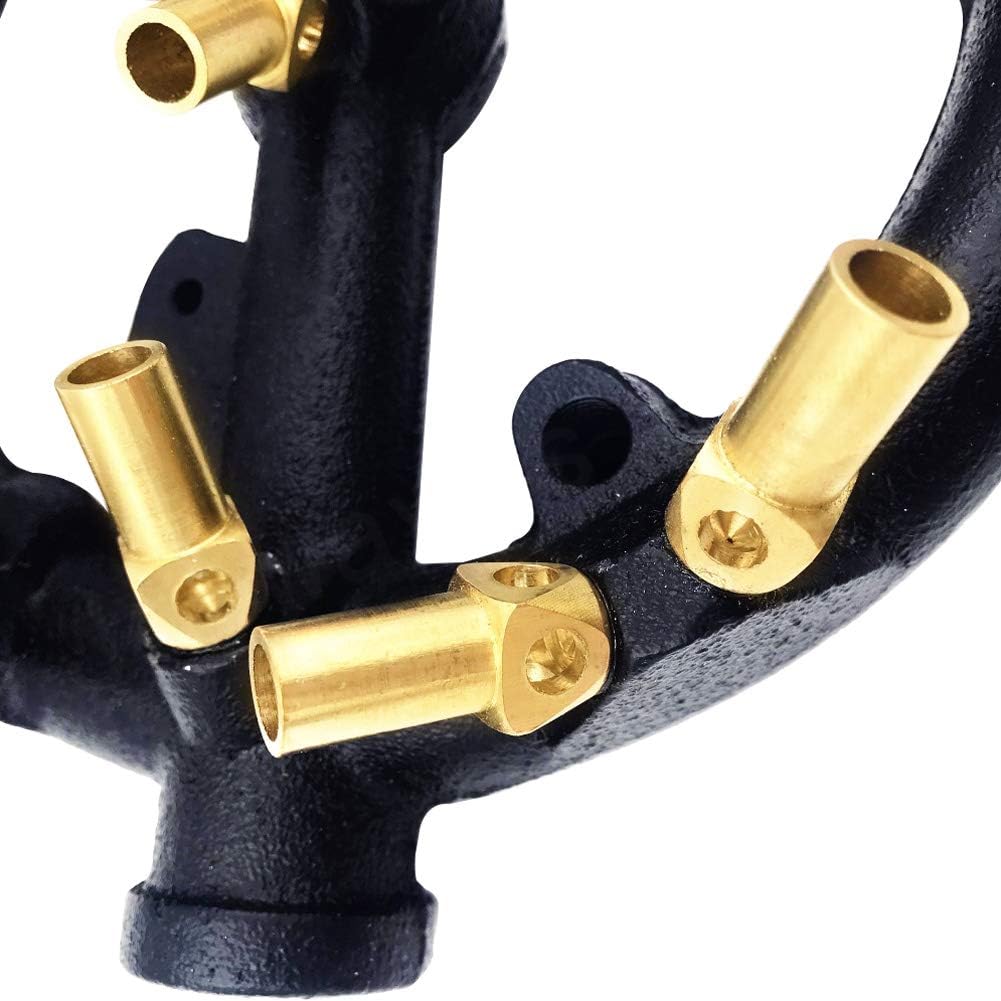 Natural Gas Jet Burner 23 Tips Cast Iron Body L3066