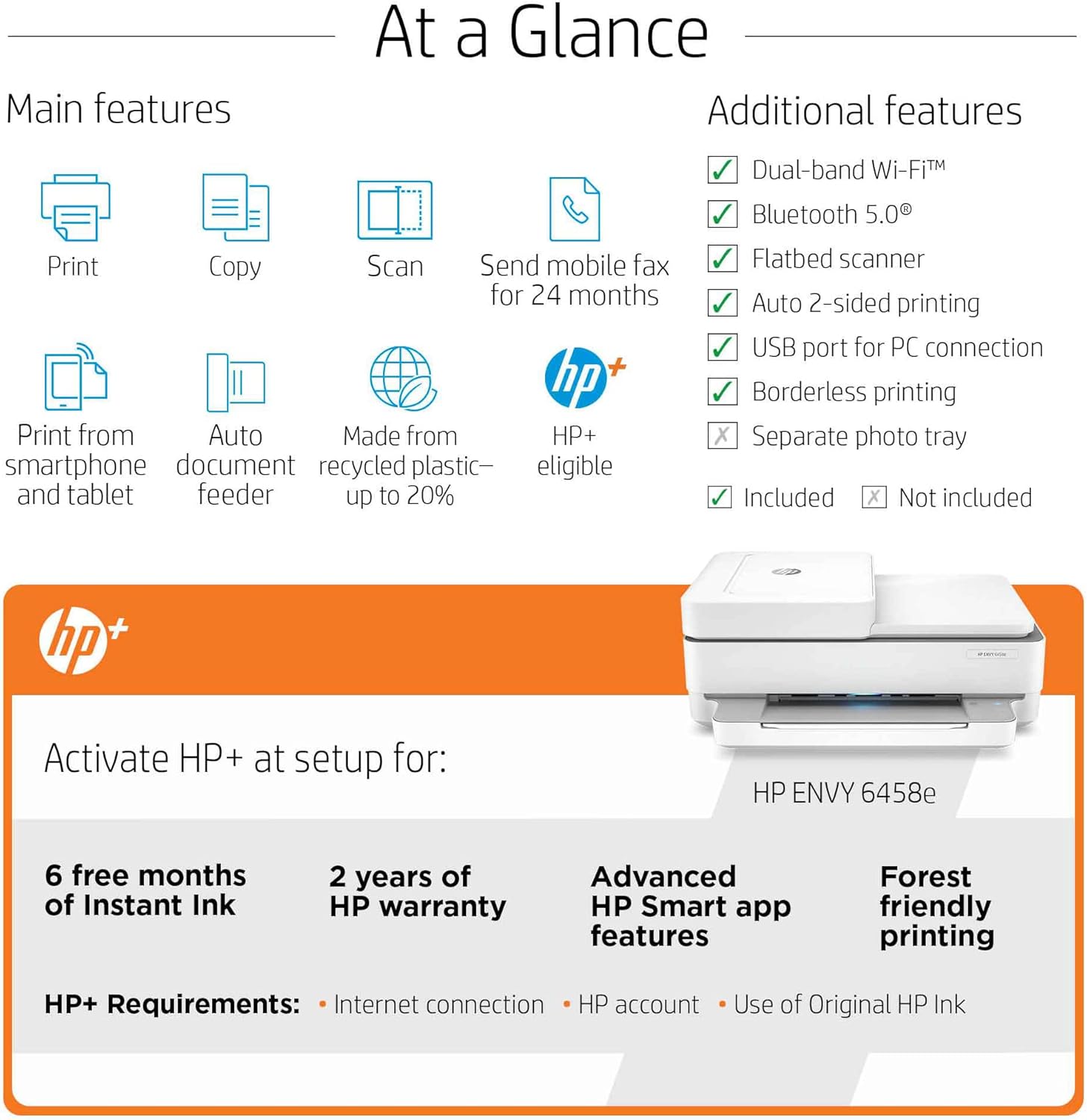 HP Envy All-in-One Wireless Color Inkjet Printer Y563