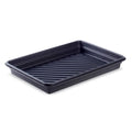 Utility Containment Tray, 17-gal Sump Capacity, 40 x 28 x 5 Inches, Black X42216