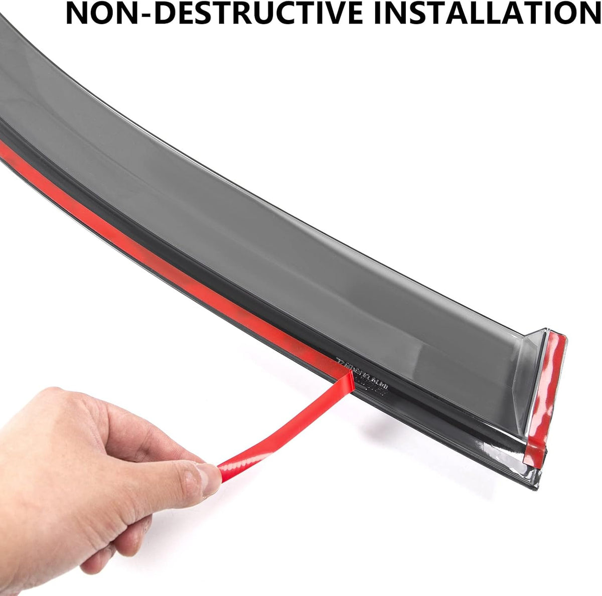 Tape-on Side Window Deflector for Ford Escape Q261792