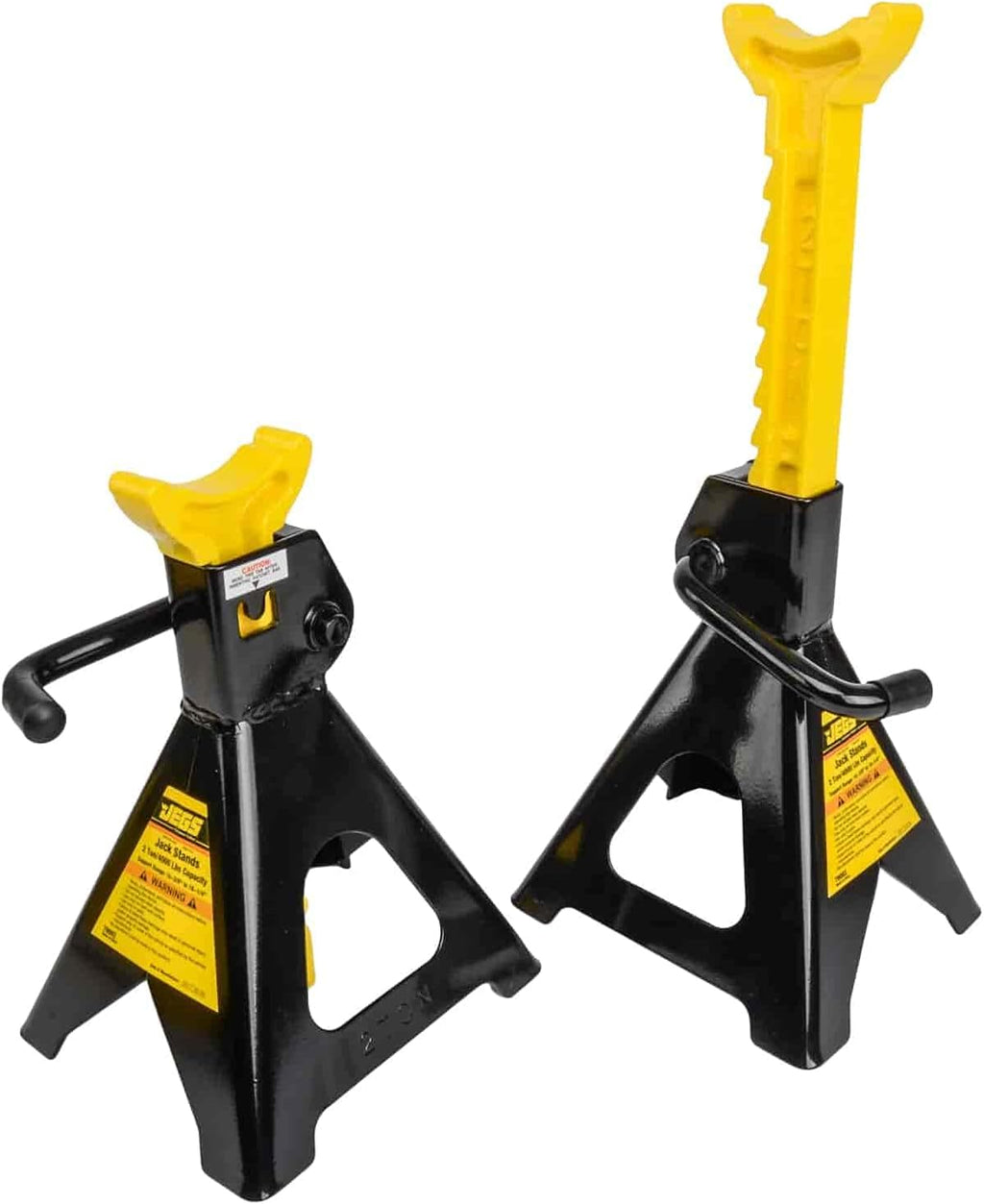 2-Ton Hydraulic Floor Jack and Jack Stands with Steel Frames W1023