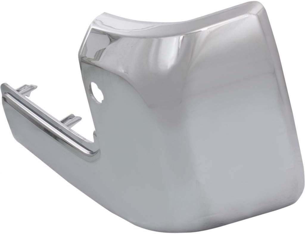 Chrome Plastic Rear Bumper End Cap Pair for Toyota Tacoma 2016-2020 H29940