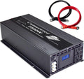 2500w 12v Pure Sine Wave Power Inverter DC to AC 110v 120v with Dual US Outlet, Hardwire Terminal, LCD Display K191458