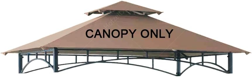 Khaki 5x8 Grill Gazebo Replacement Canopy B308