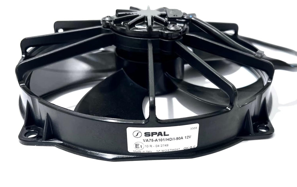 7.2 Puller Radiator Condenser Fan 12 Volt Curved Blade 398 cfm E5873