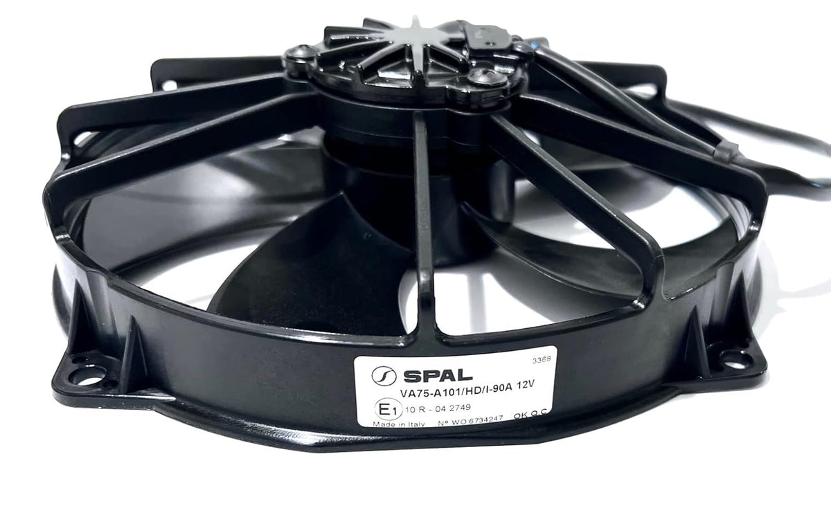 7.2 Puller Radiator Condenser Fan 12 Volt Curved Blade 398 cfm E5873