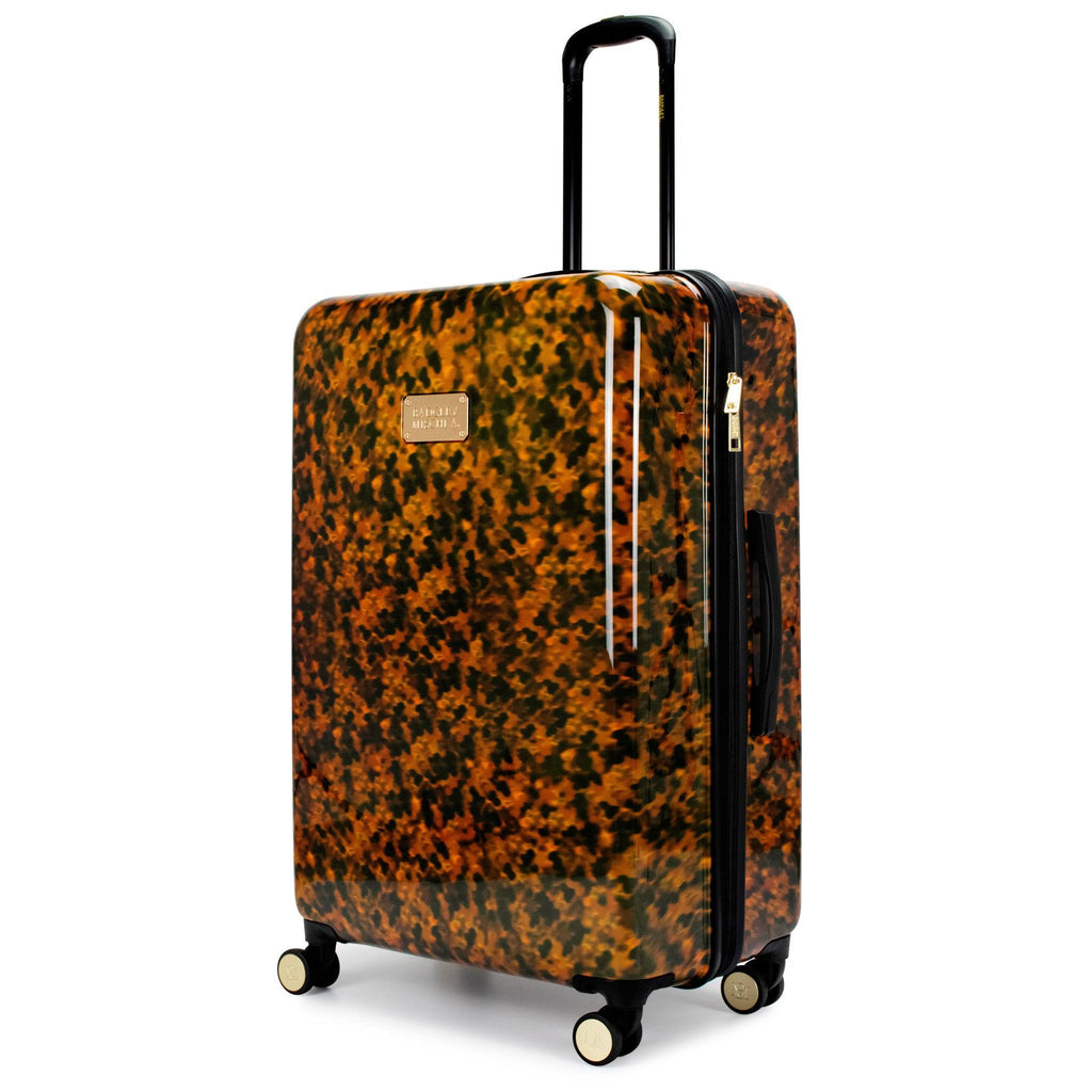 2 Piece Hard Spinner Luggage Set (Tortoise, Large+Carry-on) J91928