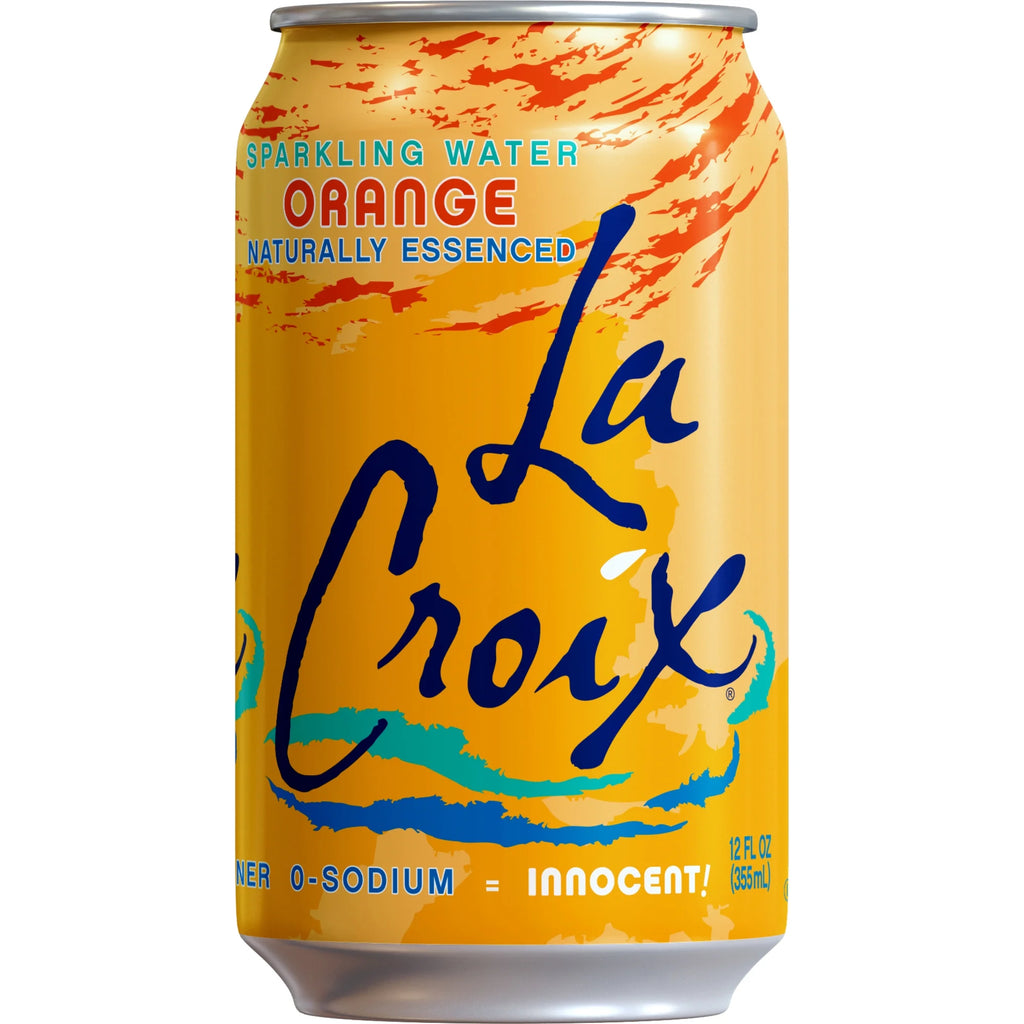 Orange Sparkling Water, 12 Fl. Oz., 12 Count Y282
