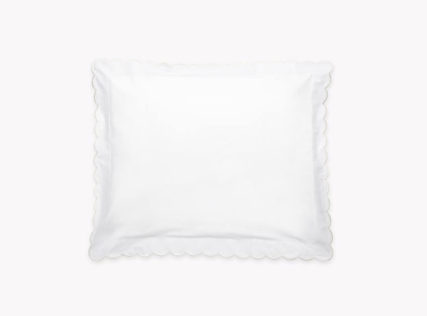 Ivory Cotton Blend Euro Sham Z921