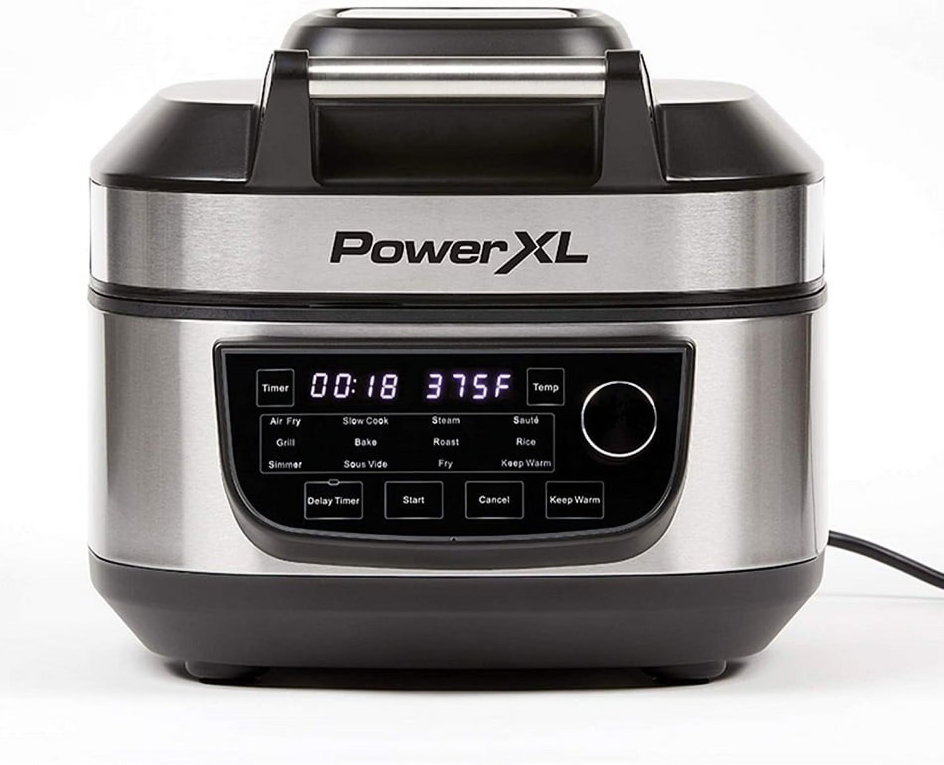 6 QT 12in1 Indoor Grill Air Fryer Combo L54065