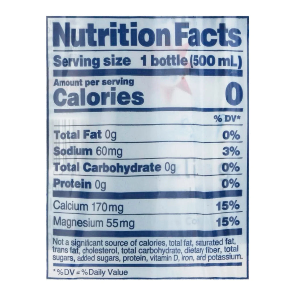 Sparkling Mineral Water - Case of 4 - 16.9 Fl oz. R861
