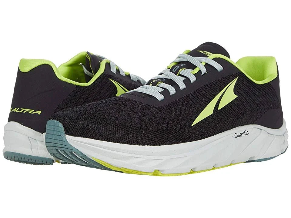 Black/Lime Men&s Running Shoes O85819
