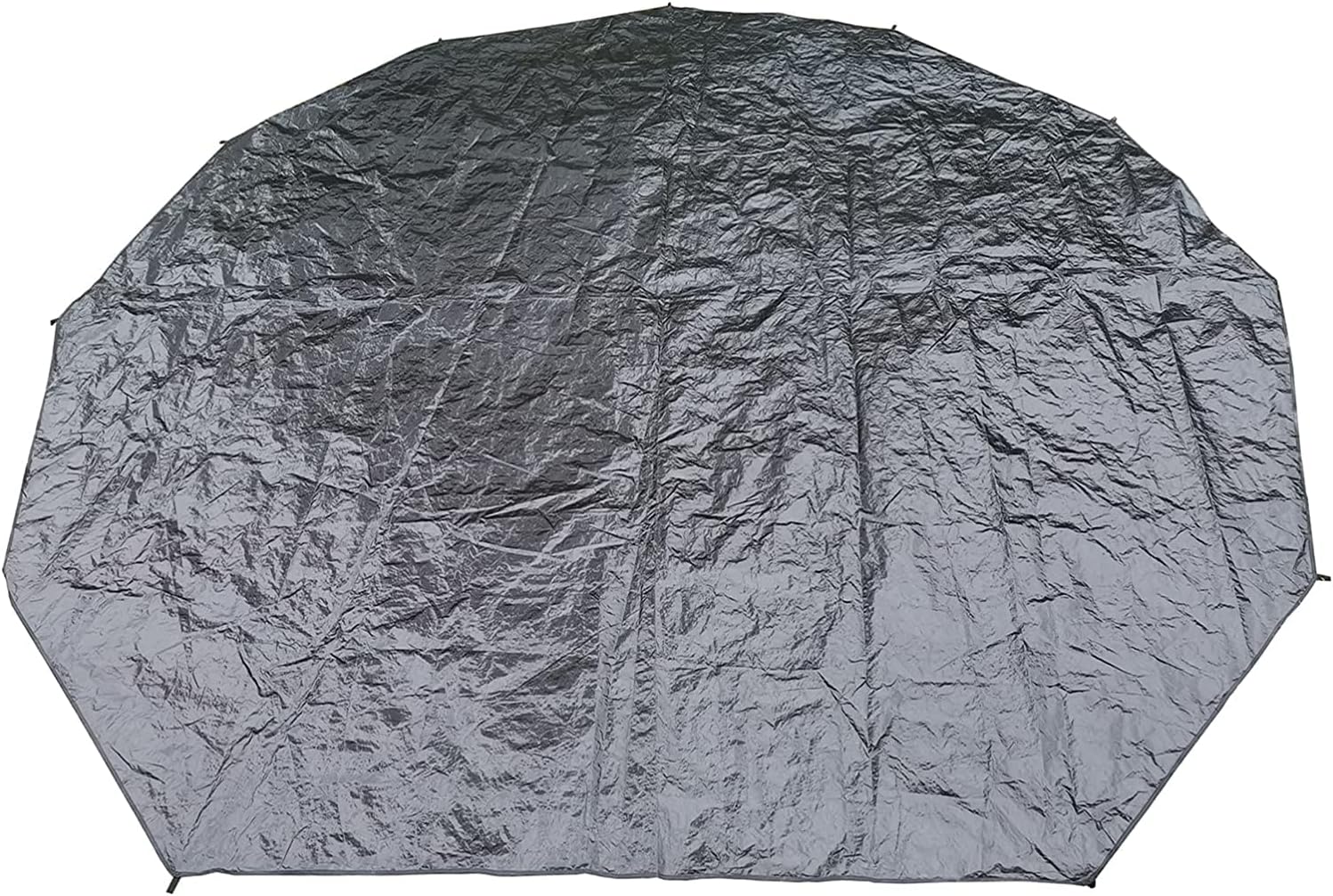 Black Waterproof Groundsheet Tarp for Camping O64698