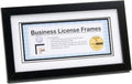 Black Business License Certificate Frames C87419
