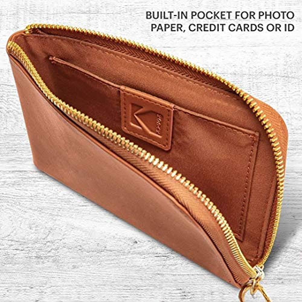 Grey Instant Print Camera Travel Case Bundle W395