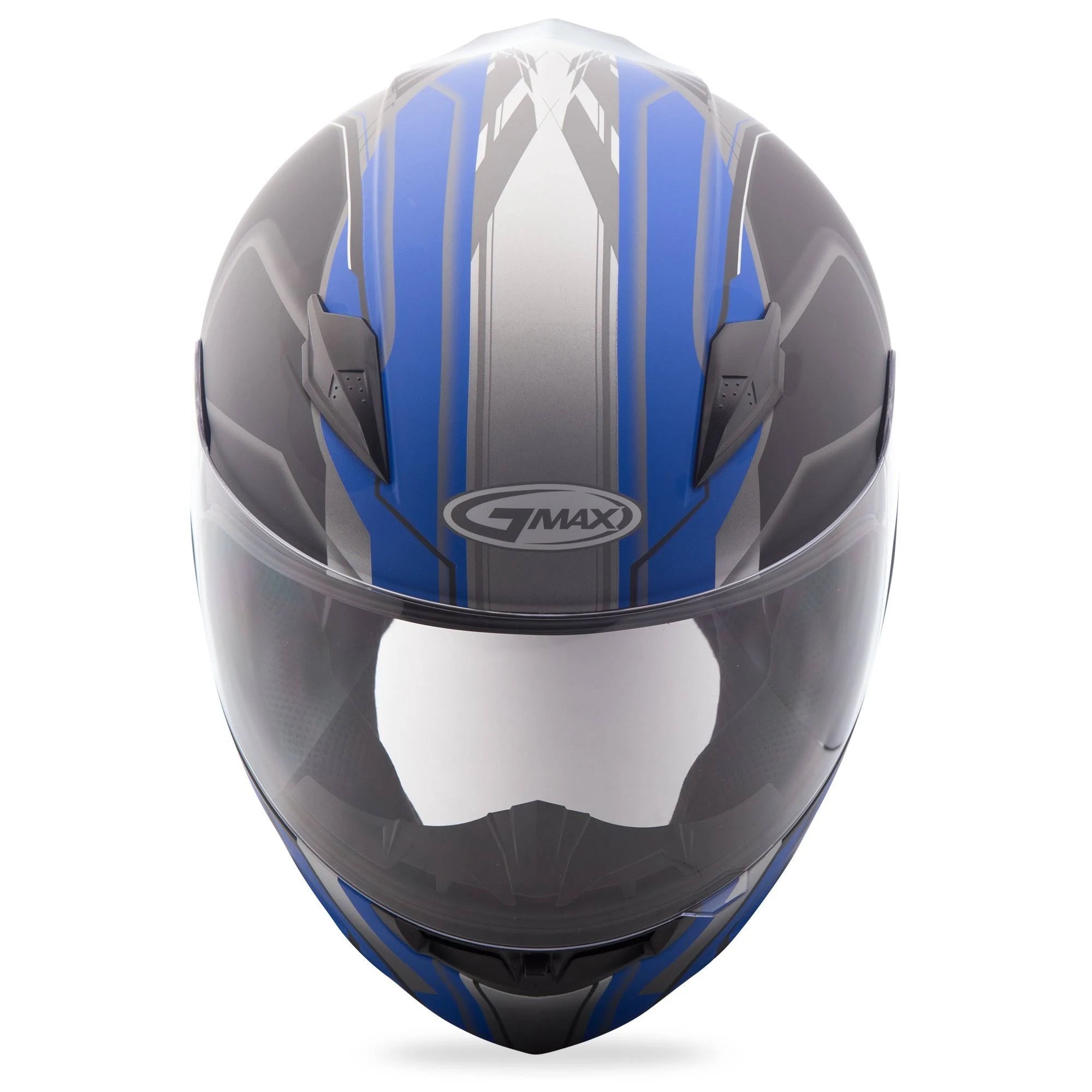Matte White/Blue Helmet D55592