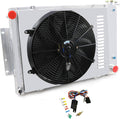 4 Row Core Aluminum Radiator with 16 inch Fan H6181