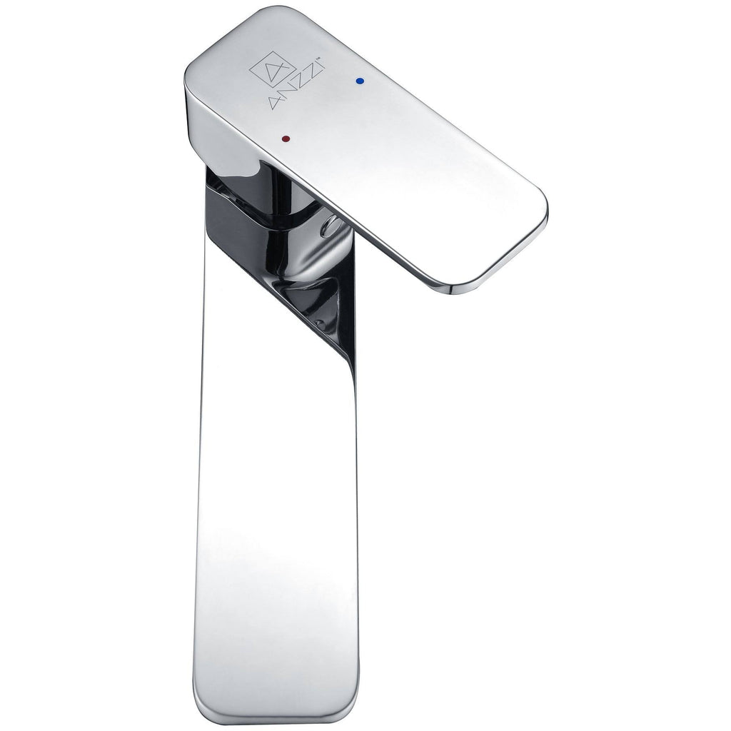 Polished Chrome Single Hole Single-Handle Bathroom Sink Faucet Q1845
