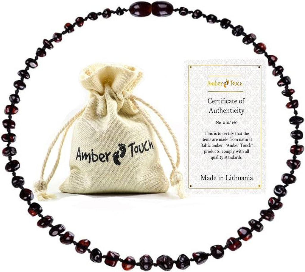 Baltic Amber Necklace, Unisex 13 in. S814