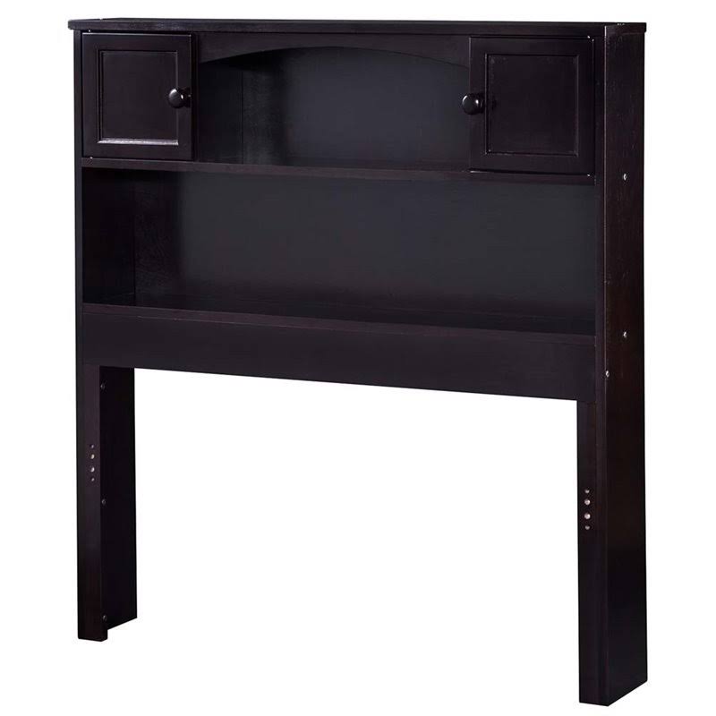 Twin Bookcase Headboard in Espresso Y689423