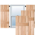 Real Wood Pine Board-n-Batten Shutters E268142