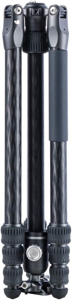 Carbon Fibre Tripod/Monopod with Ballhead, 4 Leg Sections, Twist Leg Locks, Padded Carrying Case, Max Height 169 cm Z901