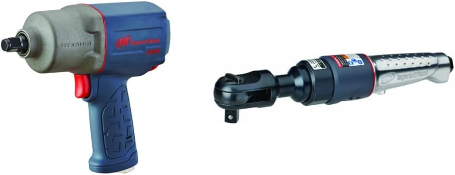 1/2" Drive Air Impact Wrench, Lightweight 4.6 lb, Titanium Hammer Case, Red P4283