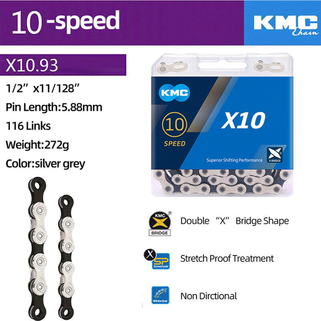 10 Speed Road Bike Chain 116 Links Quick Link I985