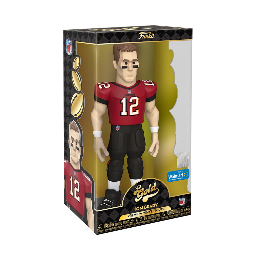 Gold 12" NFL Buccaneers Tom Brady with Chase X2036