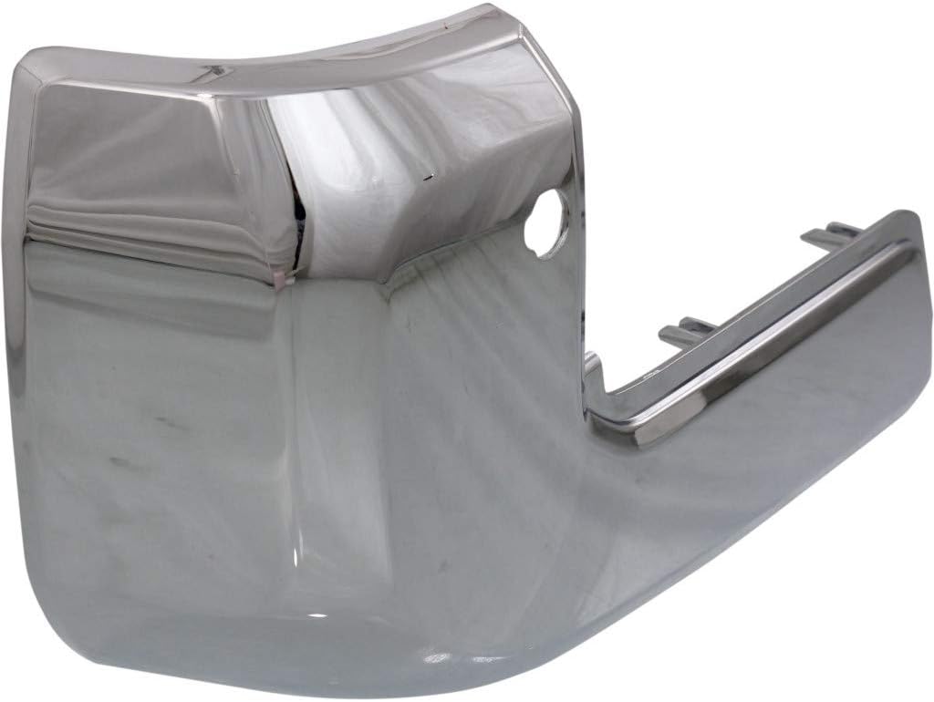 Chrome Plastic Rear Bumper End Cap Pair for Toyota Tacoma 2016-2020 H29940