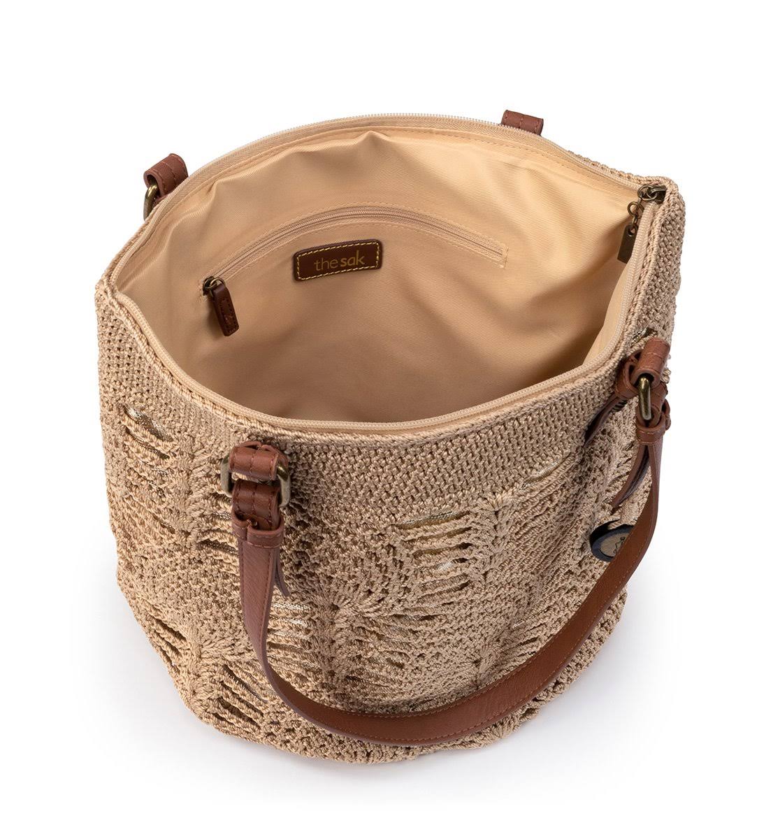Black Crochet Shopper Bag C420384